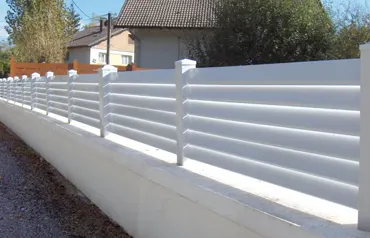 clôtures en PVC