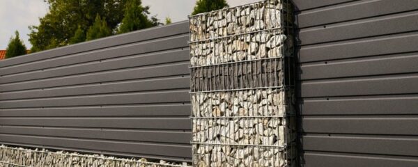 clôture en aluminium